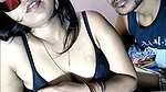 Desi Wife Giving Blowjob On Live