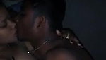 Cute Desi Babe With lover