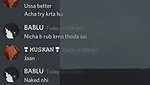 muskangf vc mein boob dikhayi