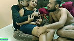 Desi Hot Girl Threesome Sex!! Hot Classmate Sex