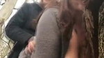 Horny couple fucking in the jungle