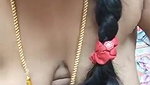 Big ass Tamil aunty with audio full nude show in video call