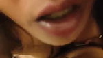 Beautiful girl give Blowjob  enjoying