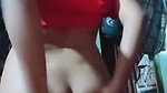 Beautiful girl showing her boobs  ass