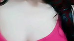 Beautiful sexy girl show her boobs