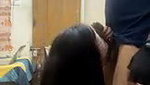 Girlfriend give Blowjob  fucked hard in Doggy position