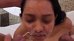 two guy cum on face after hj