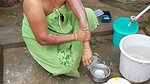 dehati aunty nude bath