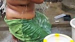 dehati aunty nude bath