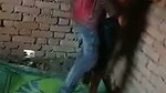 Shemale fucked in construction building