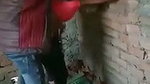 Shemale fucked in construction building
