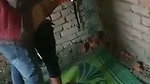 Shemale fucked in construction building
