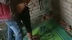 Shemale fucked in construction building