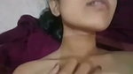 Beautiful girl showing her hot boobs