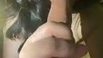 Beautiful hot bhabhi using dilo  Masturbating