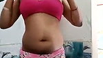 Sexy hot bhabhi showing her hot figure  bathing