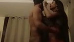 Shemale enjoying in hotel room