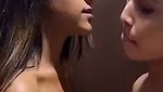 Two girl Lesbian enjoying  showing