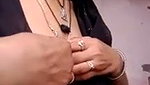 Wow black saree bhabhi showing her beauty boobs  pussy