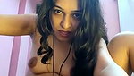 Beautiful aunty showing her sexy nude figure  pink pussy