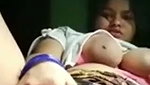 Beautiful bhabhi showing her boobs  juice pink pussy