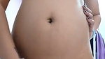 Beautiful bhabhi showing her two month pregnancy figure