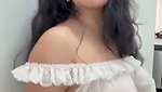 Beautiful hot sexy girl showing her boobs in transparent dress