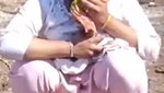 Bhabhi pissing outdoor