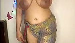 Bhabhi showing her huge boobs  enjoying