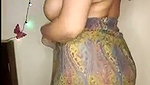 Bhabhi showing her huge boobs  enjoying