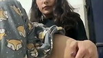 Delhi Beautiful girl showing  rubing her pink pussy