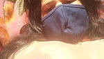 Mature aunty showing her boob