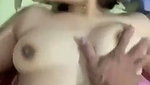 Nepali girl fucking hard  showing cream pussy