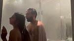 Sexy babe fucking hard in Doggy in hotel bathroom