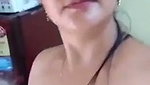 Sexy beautiful mother showing her boobs