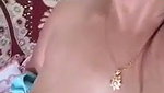 Sexy beautiful mother showing her boobs