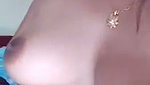 Sexy beautiful mother showing her boobs