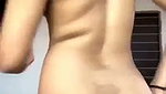 Sexy girl showing her nude body  Fingering