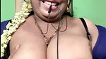 Telugu mature aunty showing her huge melons