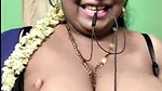 Telugu mature aunty showing her huge melons