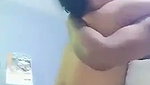Aunty enjoying with neighbour uncle  showing