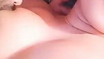 Beautiful girl showing boobs  bf suck her boob