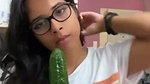 Beautiful girl showing her pink pussy