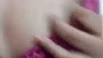 Beautiful sexy girl showing her boobs on vc