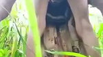 Bhabhi fucking hard in standing doggy position