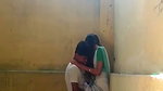Boyfriend fuck her gf in standing position