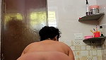 Hot aunty showing her pussy  shaking