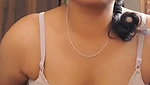 Hot aunty showing her pussy  shaking