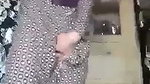 Muslim aunty showing