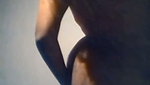 Sexy aunty showing  shaking her ass